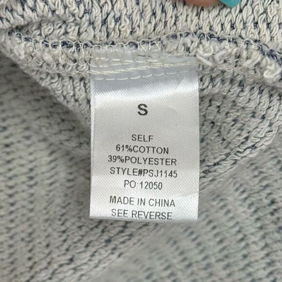 Bohme Boho Lightweight Frayed Casual Button Up Shacket Shirt Women’s Small - Picture 7 of 11